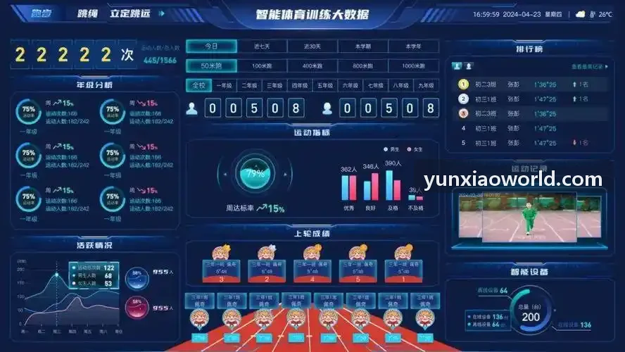 云霄体育动态可视化动画组件